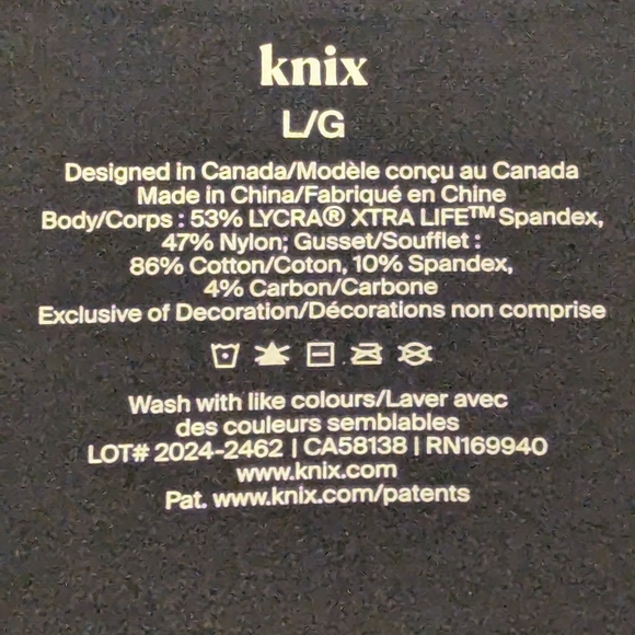 Knix Black High-Waisted Shapewear - Picture 3 of 13